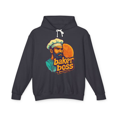 Baker Boss Hoodie, Fun Baker Apparel, Foodie Gift, Kitchen Style, Unisex Sweatshirt for Baking Enthusiasts, Culinary Celebrations