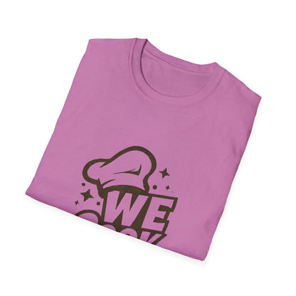 Chef's Humor T-Shirt, Funny Cooking Top, We Cook You Eat Tee, Gift for Foodies, Unisex Kitchen Shirt