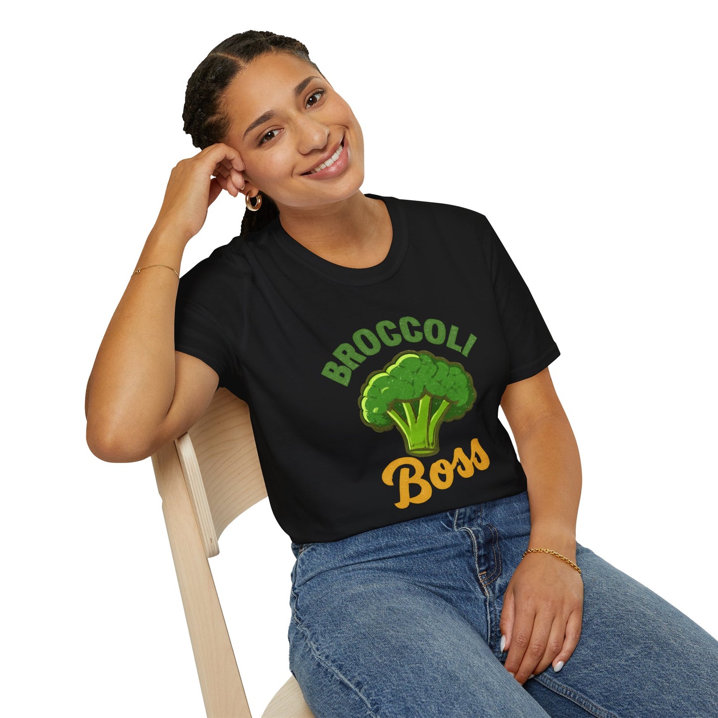 Broccoli Boss Unisex T-Shirt | Funny Vegetable Tee, Gift for Veggie Lovers, Cute Apparel for Plant-Based Diet, Birthday Present, [...]