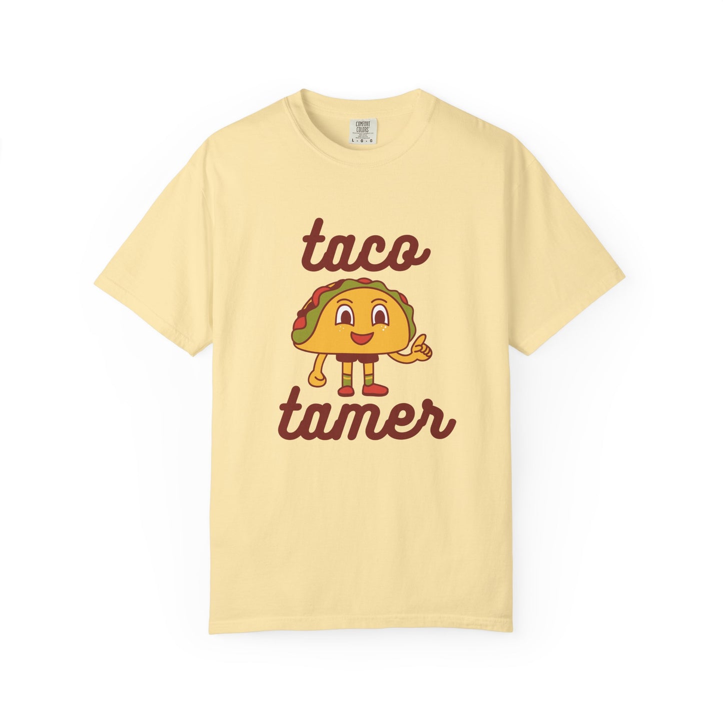 Taco Tamer Unisex T-Shirt, Funny Taco Shirt, Gift for Foodies, Casual Tee, Taco Lover Apparel, Unique Food Gift