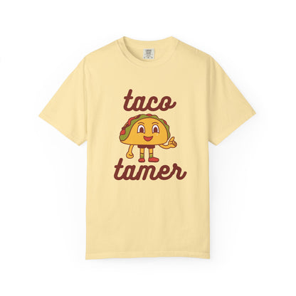 Taco Tamer Unisex T-Shirt, Funny Taco Shirt, Gift for Foodies, Casual Tee, Taco Lover Apparel, Unique Food Gift