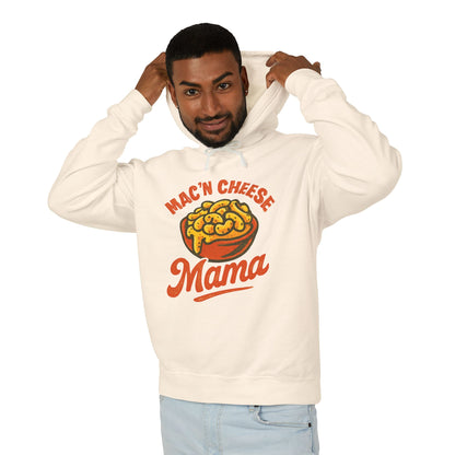 Mac 'n Cheese Mama Unisex Lightweight Hooded Sweatshirt | Cozy Gift for Food Lovers, Mother's Day, Cute Casual Wear, Fun Kitchen [...]