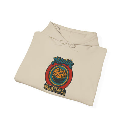 Mama Love Hooded Sweatshirt, Cozy Gift for Moms, Casual Wear, Mother's Day Sweatshirt, Family Reunion Apparel, Everyday Comfort